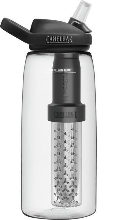 Camelbak, butelka z filtrem, Eddy+, 1l, Filtered By Lifestraw, Clear