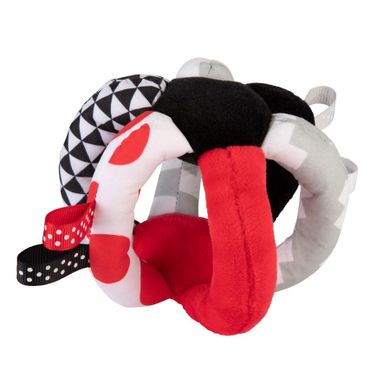 Canpol babies, Sensory Toys, pluszowa piłka kontrastowa
