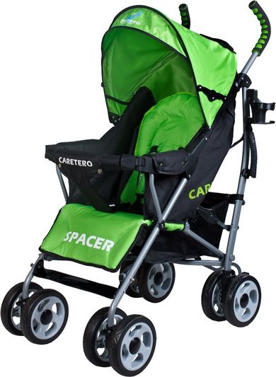 Caretero, Spacer Classic, wózek spacerowy, Green