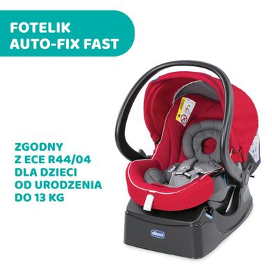 Chicco, Trio Activ3, wózek wielofunkcyjny 3w1, Red Berry