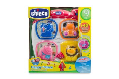 Chicco, Wesoły domek, puzzle, niemowlęca zabawka interaktywna