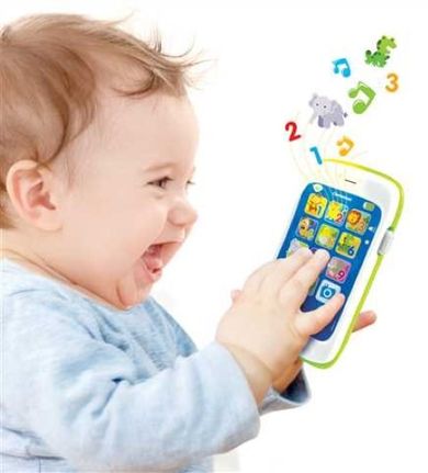 Clementoni, Baby Clementoni, smartfon dotykowy, zabawka interaktywna