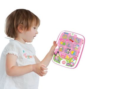 Clementoni, Myszka Minnie, zabawka edukacyjna, Minnie tablet