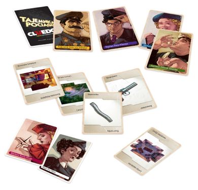 Cluedo, Tajemnica Pociągu, gra towarzyska