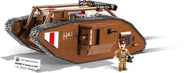 Cobi, Historical Collection Great War, Mark V Male, klocki, 837 elementów