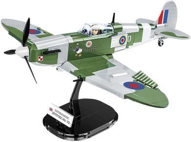 Cobi, Historical Collection WWII, Supermarine Spitfire Mk.VB, klocki, 342 elementy