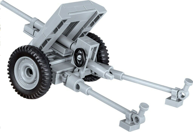 Cobi, Small Army, WWII 3,7cm PAK 36 Niemiecka armata przeciwpancerna, klocki, 55 elementów