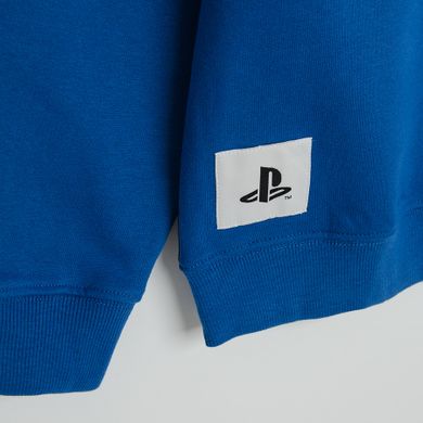 Cool Club, Bluza chłopięca, czarno-niebieska, Playstation