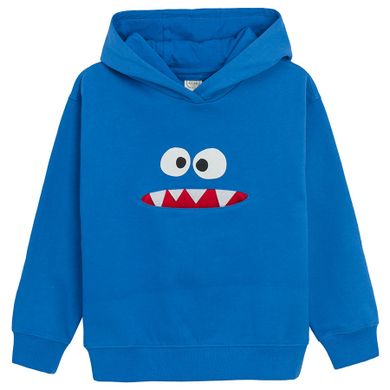 Cool Club, Bluza chłopięca z kapturem, niebieska