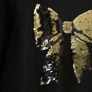 Cool Club, Bluzka dziewczęca z długim rękawem, czarna