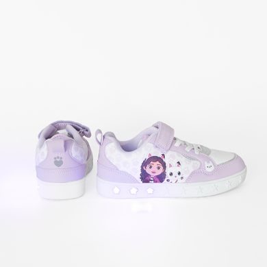 Cool Club, Buty sportowe dziewczęce, fioletowe, świecąca podeszwa, Koci Domek Gabi