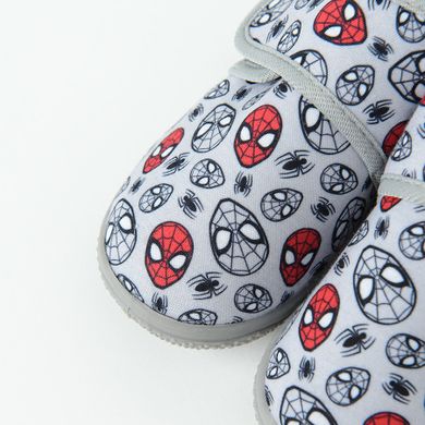 Cool Club, Kapcie chłopięce, szare, Spider-Man