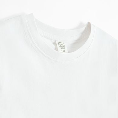 Cool Club, Komplet chłopięcy, T-shirt, Szorty, Worek sportowy, biało-granatowy