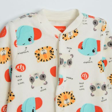 Cool Club, Pajac niemowlęcy, welurowy, mix, Fisher-Price, zestaw, 2 szt.