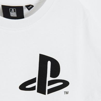 Cool Club, Piżama chłopięca, biało-niebieska, PlayStation