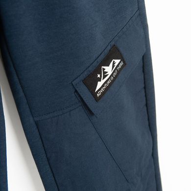 Cool Club, Spodnie dresowe chłopięce, ocieplane, granatowe