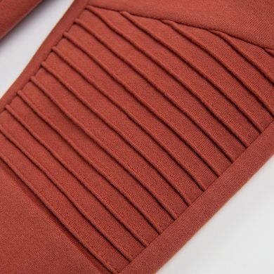 Cool Club, Spodnie dresowe chłopięce, slim fit, czerwone, suwaki na nogawkach