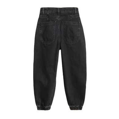 Cool Club, Spodnie jeansowe dziewczęce, slouchy, czarne