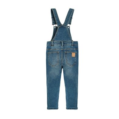 Cool Club, Spodnie ogrodniczki jeansowe chłopięce, denim, Wild by nature