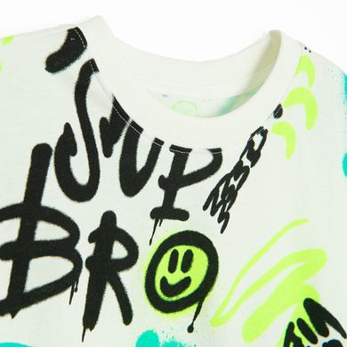 Cool Club, T-shirt chłopięcy, biały