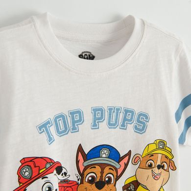 Cool Club, T-shirt chłopięcy, biały, Psi Patrol