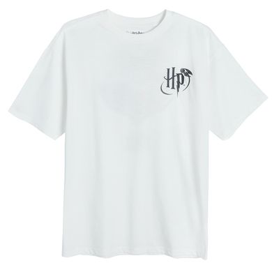 Cool Club, T-shirt chłopięcy, ecru, Harry Potter