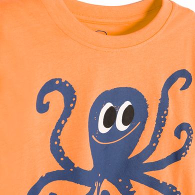 Cool Club, T-shirt chłopięcy, pomarańczowy