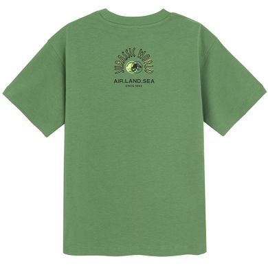 Cool Club, T-shirt chłopięcy, zielony, Jurassic World