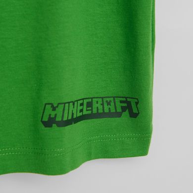 Cool Club, T-shirt chłopięcy, zielony, Minecraft