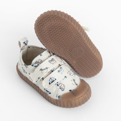 Cool Club, Trampki chłopięce, beżowe, Zdrowa Stopa, podeszwa Barefoot