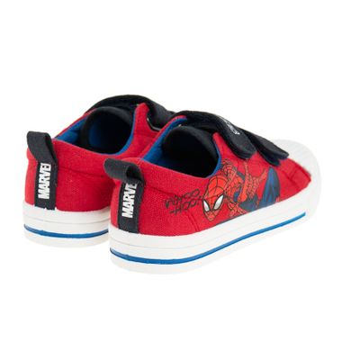 Cool Club, Trampki chłopięce, czerwono-czarne, Spider-Man