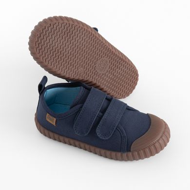 Cool Club, Trampki chłopięce, granatowe, Zdrowa Stopa, podeszwa Barefoot
