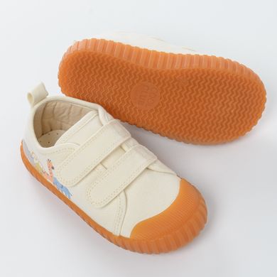 Cool Club, Trampki dziecięce, ecru, Zdrowa Stopa, podeszwa Barefoot