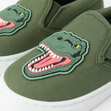 Cool Club, Trampki slip on chłopięce, zielone