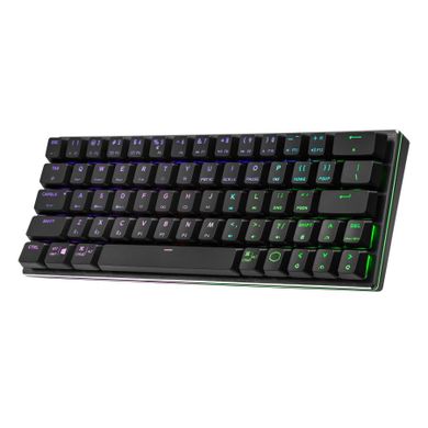 Cooler Master, klawiatura mechaniczna bezprzewodowa, Sk622 Rgb, Cherry Mx Red Low Profile