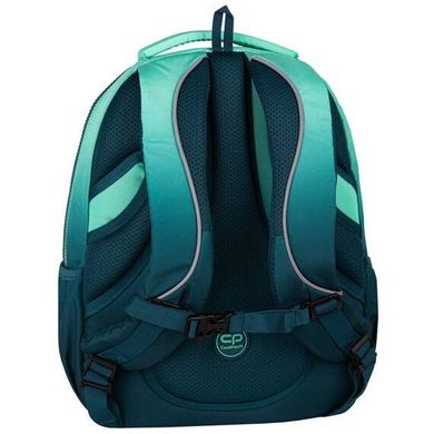 CoolPack, Factor X, plecak szkolny, 4-komorowy, Gradient Blue Lagoon