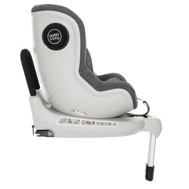 Coto Baby, Solario Isofix, fotelik samochodowy, 0-18 kg, szary