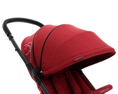 Coto Baby, Verona, Comfort Line, wózek spacerowy, czerwony
