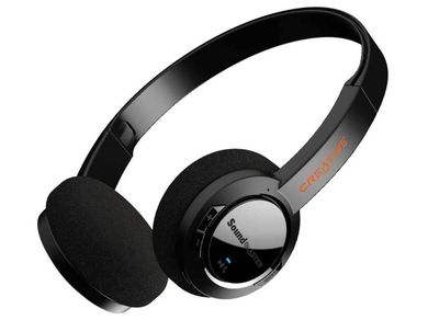 Creative, słuchawki bluetooth z mikrofonem, Sound Blaster Jam V2, czarne