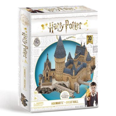 Cubic Fun, Harry Potter, Wielka Sala w Hogwarcie, puzzle 3D, 187 elementów