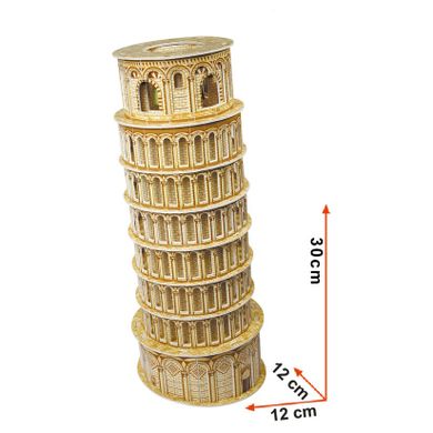 Cubic Fun, Krzywa Wieża z Pizie, puzzle 3D, 30 elementów