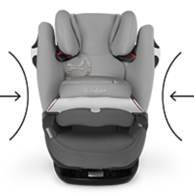 Cybex, Pallas M fix, fotelik samochodowy, 9-36 kg, różowy
