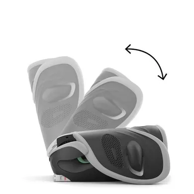 Cybex, Solution G2 Plus, fotelik samochodowy, Stone Grey, 100-150 cm