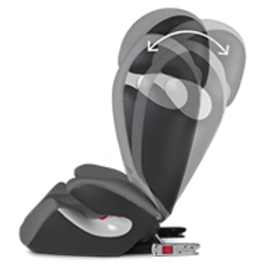 Cybex, Solution M-Fix, fotelik samochodowy, 15-36 kg, czarny