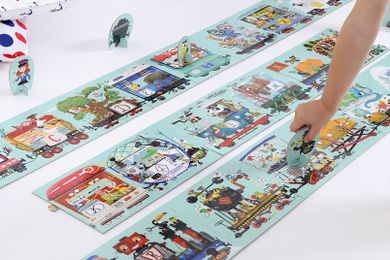 CzuCzu, Alfabet, Duuuże puzzle
