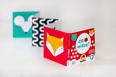 CzuCzu, Co widzę? książeczka kontrastowa, 6m+
