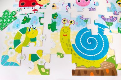 CzuCzu, Duuuże puzzle. Robaczki