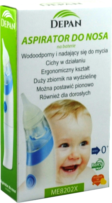 Depan, aspirator do nosa
