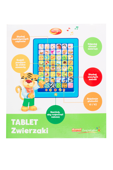 Dumel Discovery, Tablet Zwierzaki, zabawka edukacyjna