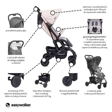Easywalker, Buggy XS, wózek spacerowy, Monaco Apero